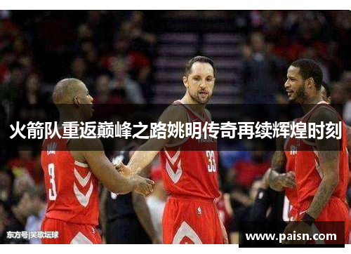 火箭队重返巅峰之路姚明传奇再续辉煌时刻